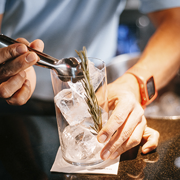 Experimentando coctel